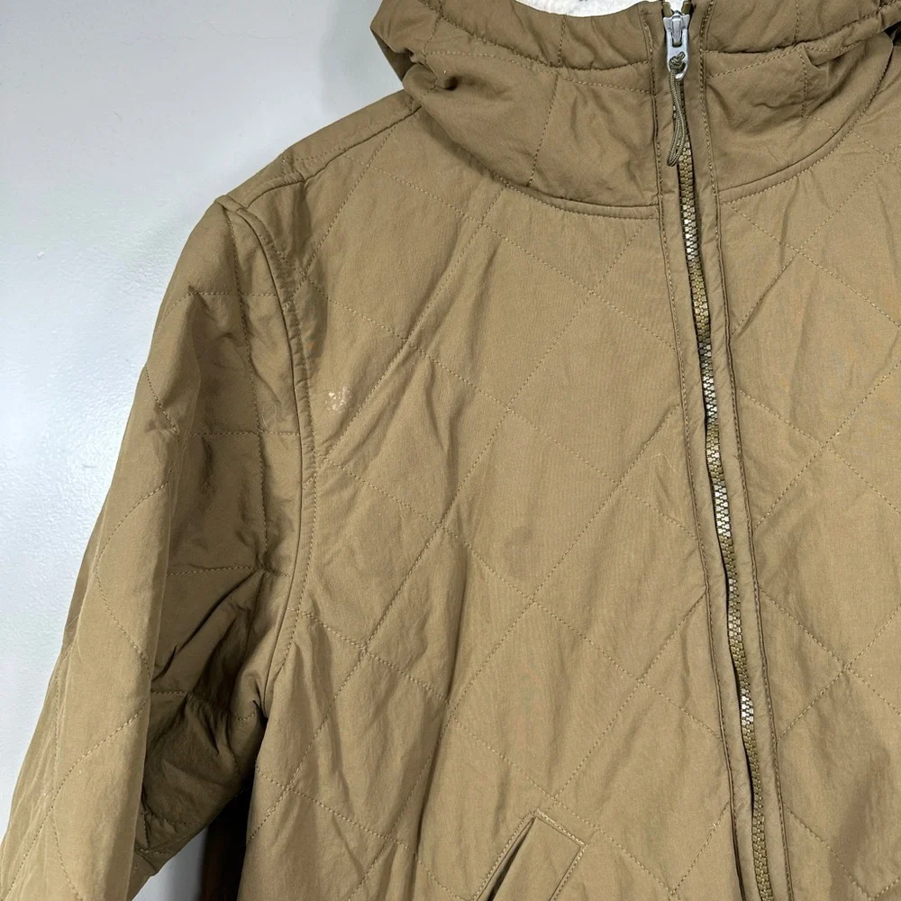 The North Face Men’s Cuchillo Insulated Full-Zip Hoodie Burnt Olive Green - XL